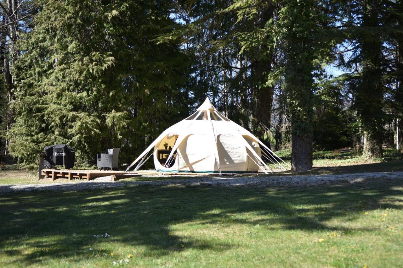 Glamping At Camping La Source Saint-Pierre-d'Argencon Exteriér fotografie