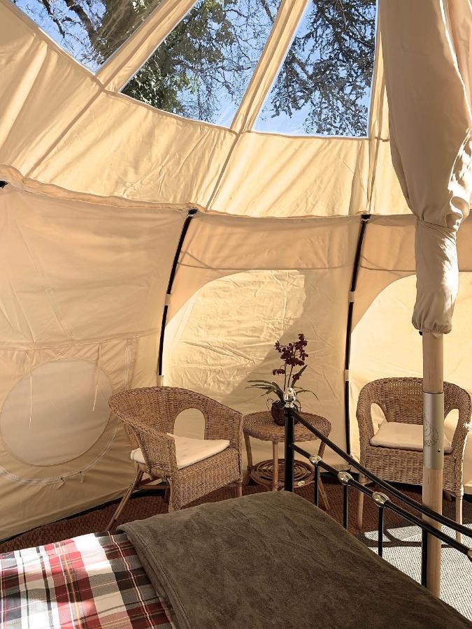 Glamping At Camping La Source Saint-Pierre-d'Argencon Exteriér fotografie